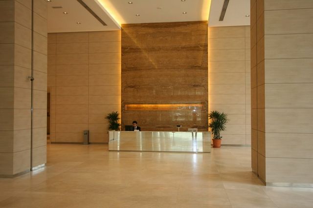 Reception desk